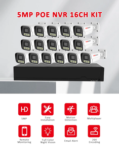 HIKWIFI <span class=keywords><strong>265</strong></span> 16CH POE NVR KIT 5MP Wasserdichte Vu Bullet <span class=keywords><strong>IP</strong></span>-Kamera für den Außenbereich CCTV-Überwachungs systeme <span class=keywords><strong>Home</strong></span> <span class=keywords><strong>Security</strong></span> Indoor - Product Image 2