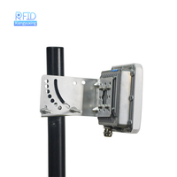 20M longue portée intégré Weigand rfid uhf lecteur avec 12dbi uhf rfid antenne pour système de stationnement