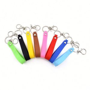 Wholesale Custom Promotional <b>Gift</b> Key Chain Silicone Rubber Key Ring Keychain - Product Image 1