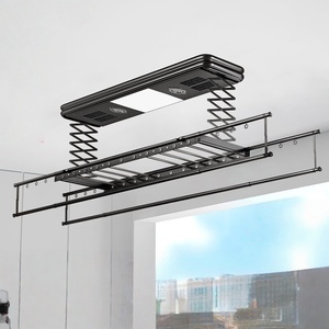 Tendedero eléctrico con iluminación y secado, máquina de secado de ropa con elevación totalmente automática - Product Image 2