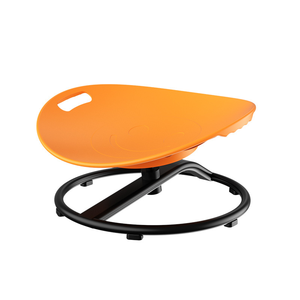 Chaise tournante sensorielle à base métallique pour enfants autistes et tout-petits - Chaise pivotante durable et écologique pour jeux d'intérieur et entraînement à la rotation assise - Product Image 2