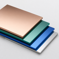 Feuilles de miroir en acrylique PMMA auto-adhésives modernes de haute qualité, résistantes aux UV, 6 mm, design flexible sans cadre, découpe sur mesure