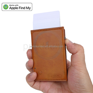 Portefeuille intelligent certifié MFI avec carte pop-up de chargement <span class=keywords><strong>MagSafe</strong></span> et localisateur de portefeuille magnétique à 4 emplacements - Product Image 4