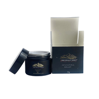 Boîte d'expédition carrée personnalisée avec logo, en carton brun et noir, pour cosmétiques, petite boîte en papier