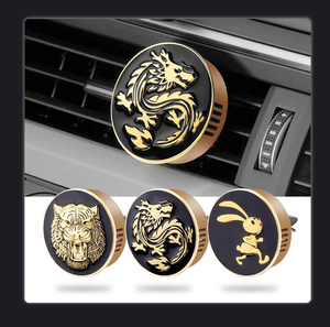 56H Custom Logo Vehicle Fragrance Scented Scented Solid Perfume <strong>Diffuser</strong> <strong>Clip</strong> Metal Auto <strong>Vent</strong> Car Air Freshener for Car - Product Image 2