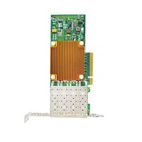 Adaptador de servidor PCI Express con cuatro puertos de fibra SFP+ Ethernet de 10 Gigabit con chip Intel XL710-BM1
