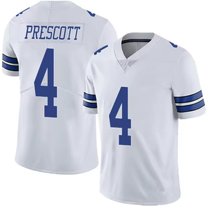 Camisetas de Fútbol Americano de los <span class=keywords><strong>Dallas</strong></span> Cowboys, Número 4 Prescott, 88 Lamb, 11 Parsons, Camiseta Bordada del Equipo de Fútbol Americano - Product Image 6