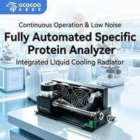 Sistema de Refrigeración Líquida Externo OCOCOO AC160 con Bomba de Salida Lateral y Radiador, Enfriador de Agua de Doble Ventilador para Servidor AI, GPU, HPC, Cluster
