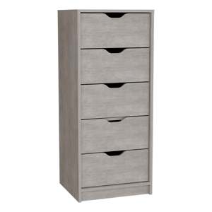 Cómoda <span class=keywords><strong>estrecha</strong></span> de cinco cajones de última tendencia 2026, armario de almacenamiento delgado para sala de estar estilo americano - Product Image 1