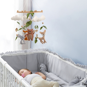 <span class=keywords><strong>Mobile</strong></span> pour bébé sur le thème de la forêt, animaux de la forêt, <span class=keywords><strong>mobile</strong></span> pour berceau, cadeau de naissance - Product Image 6