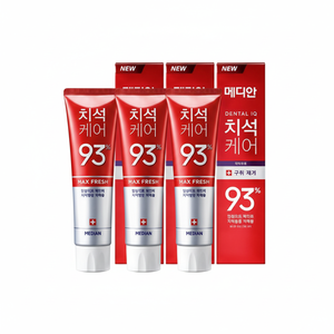 Dentifricio Sconto Median Tartar Care 120g, Confezione da 3 per Uso Domestico, Allevia l'Alito Cattivo con Ingredienti Chimici - Product Image 1