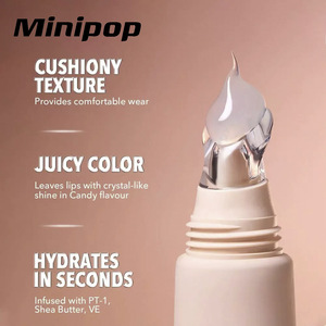 Minipop Lip Gloss 6 ml, maquillage liquide brillant pour femmes, soins de beauté - Product Image 4