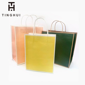Bolsa de Papel Kraft Personalizada al por Mayor, Bolsa de Regalo para Compras, Paquete de Cosméticos - Product Image 2
