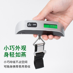 Báscula colgante electrónica portátil de 50 kg de alta precisión para viajes, pesca, cocina y uso en supermercados - Product Image 1