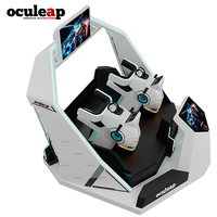 Simulateur de vol VR, Nouveau Metaverse Sky Moto Twin, Théâtre volant 7D, Montagnes russes, Aire de jeux intérieure, Machine de jeu d'arcade 9D