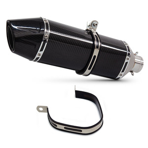 Silencieux d'échappement de moto universel 51mm en fibre de carbone 570MM pour R1M ZX10R GSXR1000 <span class=keywords><strong>CB1000R</strong></span> RSV4 S1000RR V4 - Product Image 5
