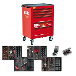 USAG - 05168114BB Start Roller Cabinet 516 S6V con surtido para mantenimiento industrial (181 piezas) TALLERES ROLLING - Product Image 3