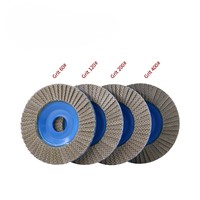 Chine Disque abrasif à lamelles diamantées en métal électrolytique de 4.5 pouces 115mm pour carreaux de céramique
