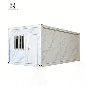 Contenedor de Oficina Prefabricado de Alta Calidad de 20 y 40 Pies, Personalizado, Tipo Sándwich, Empaque Plano - Product Image 1