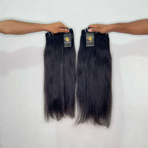 Lot de Cheveux Humains Ondulés Bruts d'Inde, Fournisseurs de Cheveux Humains Bruts Non Traités du Cambodge, Fournisseurs de Cheveux Humains Bouclés Bruts - Product Image 2