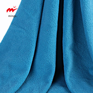 Tela de Forro <span class=keywords><strong>Polar</strong></span> de Poliéster 100 % de Mingo Textile, Tejido de Punto Acogedor, Cepillado por un Lado, 75D, Antibolitas, para Pijamas, Sudaderas y Prendas - Product Image 2