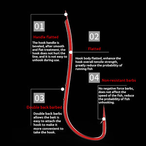 Hameçons japonais Anzol Pelteobagrus fulvidraco Hameçons de <span class=keywords><strong>dorade</strong></span> anzuelos de pesca Jaune cartfish Dace acier à haute teneur en carbone - Product Image 6