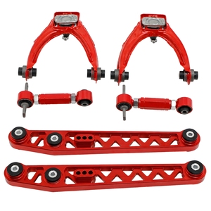 Bras de suspension supérieurs avant réglables et kit de réglage de la camber pour Honda <span class=keywords><strong>Civic</strong></span> 1996-2000 EK3/EK4/EK5/EJ6/EJ7/<span class=keywords><strong>EJ8</strong></span>/EJ9/EM1 - Product Image 1