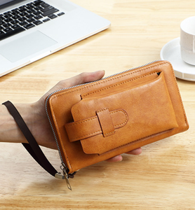 Nouveauté <span class=keywords><strong>Portefeuille</strong></span> long pour <span class=keywords><strong>portefeuille</strong></span> <span class=keywords><strong>Portefeuille</strong></span> multifonction en cuir PU avec sac de <span class=keywords><strong>rangement</strong></span> pour téléphone portable Grand porte-cartes à monnaie - Product Image 3