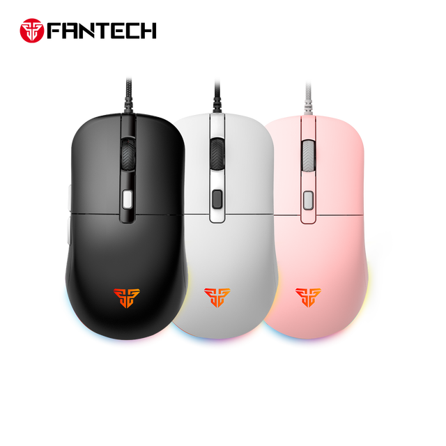 Kanata VX9S Wholesale Customized Logo Wired 6D Macro 7200 DPI RGB Lightning Gaming Mouse