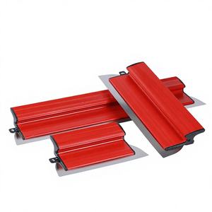 Lega di alluminio argenteo maniglia stucco raschietto livellamento pareti esterne interne strumento di finitura stucco coltello fango raschietto cazzuola 80CM - Product Image 5