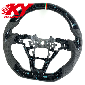 Volant sport en fibre de carbone forgée personnalisé pour HONDA ACCORD 10e génération, compatible avec Honda Civic 9e, 10e, 11e et CRV - Product Image 2