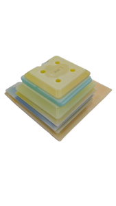 Blok Freezer tidak beracun tahan lama plat Eutectic kualitas makanan dapat digunakan kembali bahan perubahan fase HDPE bata pendingin - Product Image 4