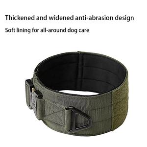 Ventas calientes Ojales de dos bancos multicolores <span class=keywords><strong>Collar</strong></span> rosa de perro ancho grande de nailon reflectante - Product Image 3