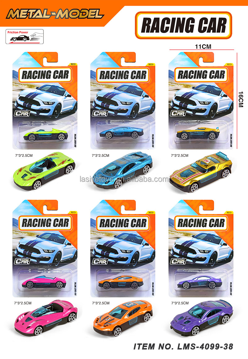 Voiture de course coulissante en alliage LMS-4099-38