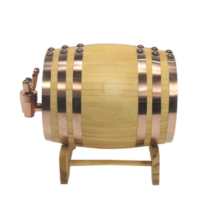 Miniature <strong>Wood</strong> Whiskey Barrel Dispenser Barrels of Beer Wine Barrel <strong>Wood</strong> - Product Image 4