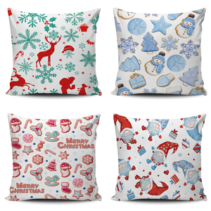 Bán Buôn 100% Polyester Vải Đệm Bìa Ném Gối Trường Hợp Với Động Vật In Đối Với Trang Chủ & Khách Sạn Giáng Sinh Trang Trí Nội Thất Trung Quốc Nhà Máy - Product Image 3