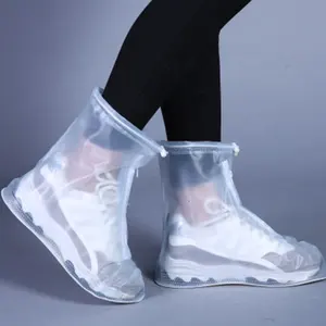 2021 New Style PVC Radsport Übers chuhe Frauen Regens tiefel wasserdichte Schuh überzug