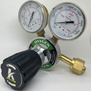 Regulador de Presión de Oxígeno y Acetileno de Estilo Americano, Totalmente de Cobre, Herramientas de Soldadura y Corte, Altas Presiones de Oxígeno y Acetileno - Product Image 3