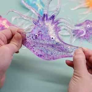 Nouveau jouet tendance Nee Doh Octopus & Cube Squish, jouet anti-stress en gelée souple à presser, jouet sensoriel NeeDoh pour enfants et adultes - Product Image 4