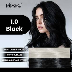 Mokeru 5 in 1 Shampoo Colorante alle Erbe di Qualità Professionale, <span class=keywords><strong>Senza</strong></span> <span class=keywords><strong>Ammoniaca</strong></span>, con Olio di Argan, Copre i <span class=keywords><strong>Capelli</strong></span> Bianchi, 500ml - Product Image 5