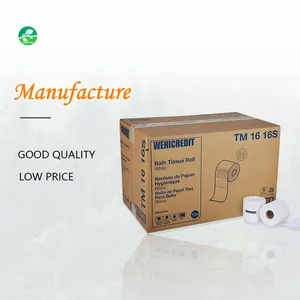 Cheap Price Good Quality Manufacturer Recycled 2 3 4 Ply Degradable Chinese Large Roll Big Toilet Paper