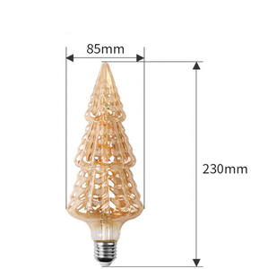 Bombilla LED de Filamento Suave Edison E27, Estilo Vintage Retro, Decoración Artística Creativa, para Bares, Restaurantes, etc. Bombilla LED - Product Image 5