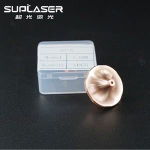 Boquilla láser de calibre de alta precisión de una sola capa, nuevo láser de <span class=keywords><strong>fibra</strong></span> <span class=keywords><strong>Trumpf</strong></span>/Bystronic Compatible para restaurantes, 1 unidad - Product Image 1