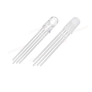 Lot De 100 LED RGB 5mm Multicolores - Haute Luminosité, Pour DIY, Arduino, Décoration