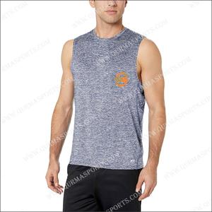 Camiseta Deportiva de Tirantes para Levantamiento de Pesas, Talla Grande, Transpirable, Tejida, 100% Algodón - Product Image 2