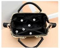 Hot Custom Designer Dames En Cuir Épaule Sac À Main Fermeture Éclair Fourre-Tout Sacs pour Femmes Filles Élégant Lunettes Sacs À Main Bolsos Para