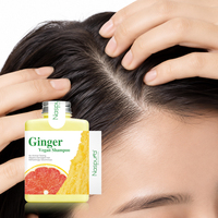 Sampo Vegan Jahe Dengan Ekstrak Jahe dan Ekstrak Wortel Memperkuat Akar, Memberikan Volume Menyegarkan untuk Rambut Menipis 400ml