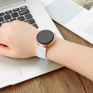 Cinturino in Silicone da 18mm 20mm per Galaxy <span class=keywords><strong>Watch</strong></span> <span class=keywords><strong>4</strong></span>, Cinturino di Ricambio in Silicone da 22mm per <span class=keywords><strong>Samsung</strong></span> Galaxy <span class=keywords><strong>Watch</strong></span> 6 5 <span class=keywords><strong>4</strong></span> - Product Image 6