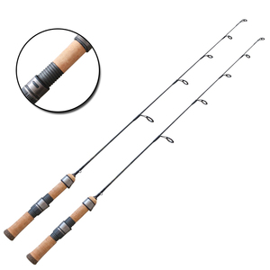 <span class=keywords><strong>Canne</strong></span> à pêche personnalisée en carbone, action moyenne, 10ft, 12ft, 13ft, poignée EVA, pour la pêche à la truite et au bar en rivière avec leurres - Product Image 2
