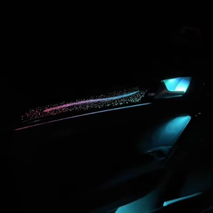 Éclairage intérieur automobile SJC pour Volkswagen <span class=keywords><strong>Golf</strong></span> <span class=keywords><strong>7</strong></span> MK7 2014-2021 LHD/RHD, kit d'éclairage ambiant LED dynamique 64 couleurs - Product Image 2